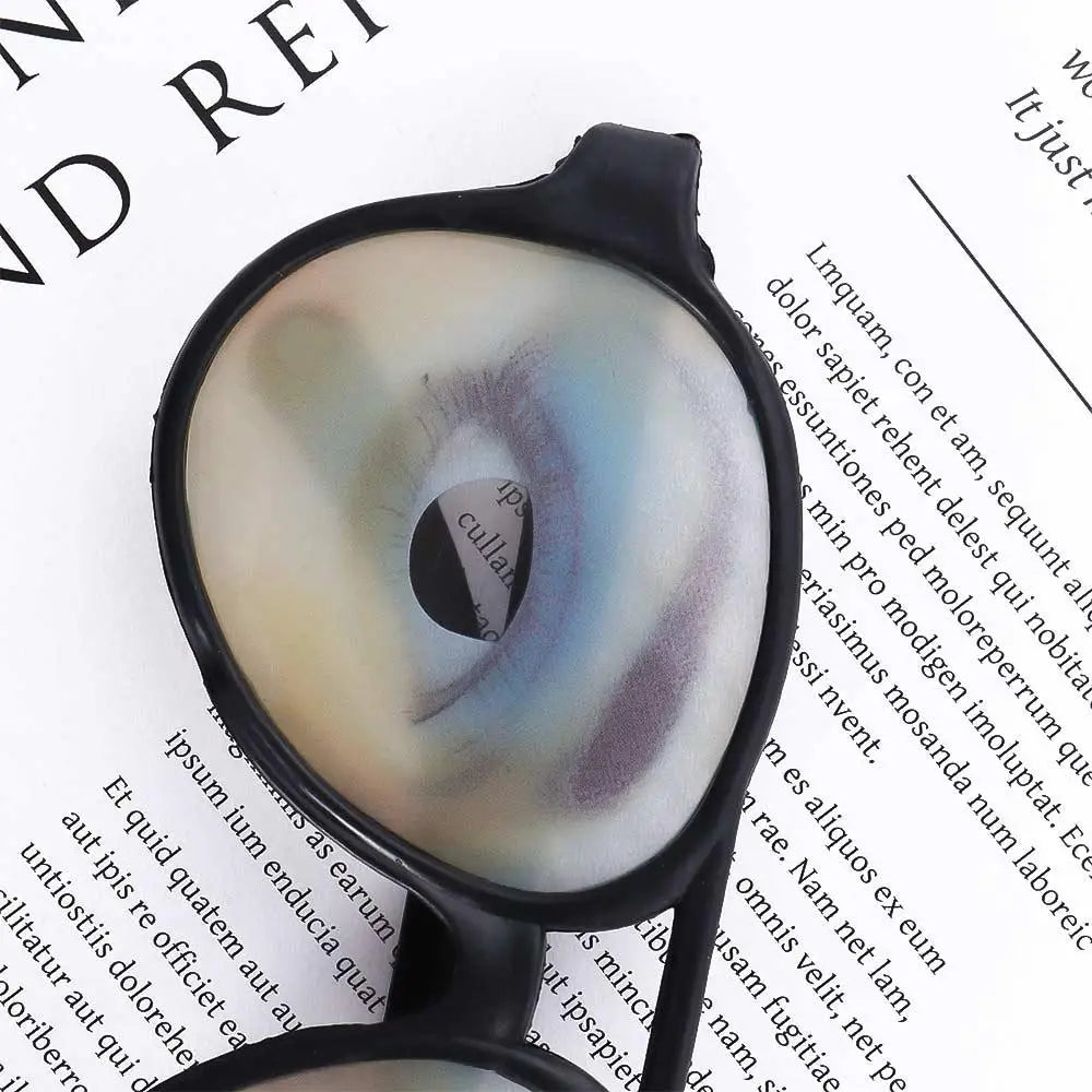 Novelty Halloween Joke Toy Prank Toy Mischief Decoration Eyes Frames Glasses Toy Funny Joke Glasses Fake Glasses Funny Glasses by Big Tim's Magic Emporium