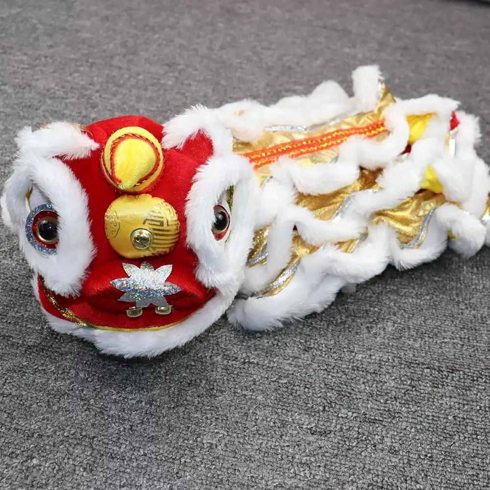 Pet Lion Dance Costume Dance Dog Costume Chinese New Year Pet Costume Dog Clothes For Pet New Year Spring Festival Dress Up