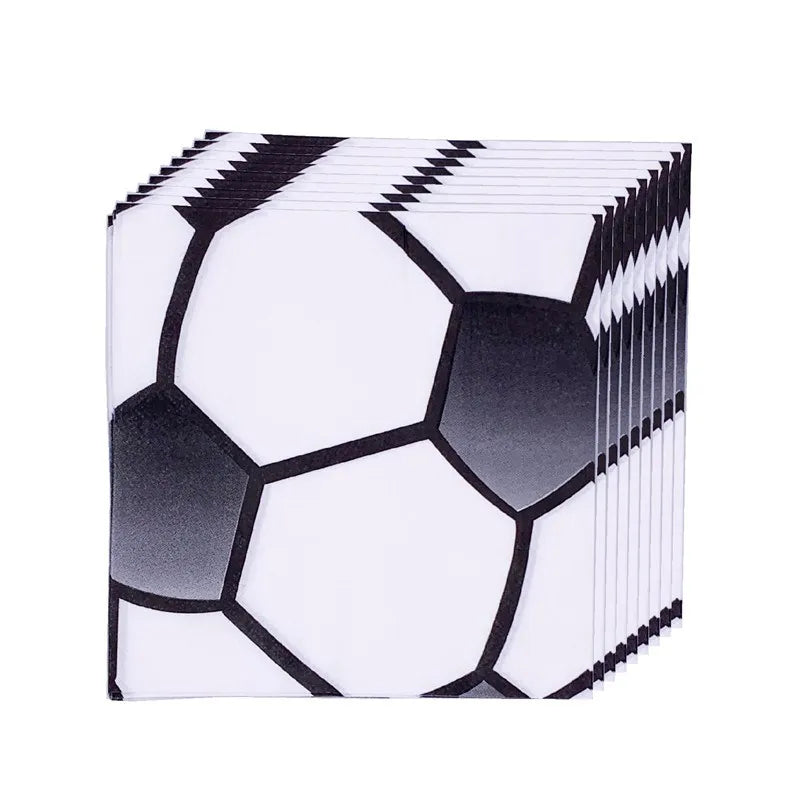 108*180cm Football Tablecloth Party Supplies Disposable Plate Tableware Party Birthday Party Decor Kids Boy Soccer Party Supplie - Big Tim's Magic Emporium