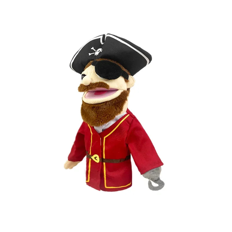 Cute Cartoon Profession Series Hand Puppet Plush Doctor Police Officer Nurse Teacher Job Puppet Ventriloquism Doll - Big Tim's Magic Emporium