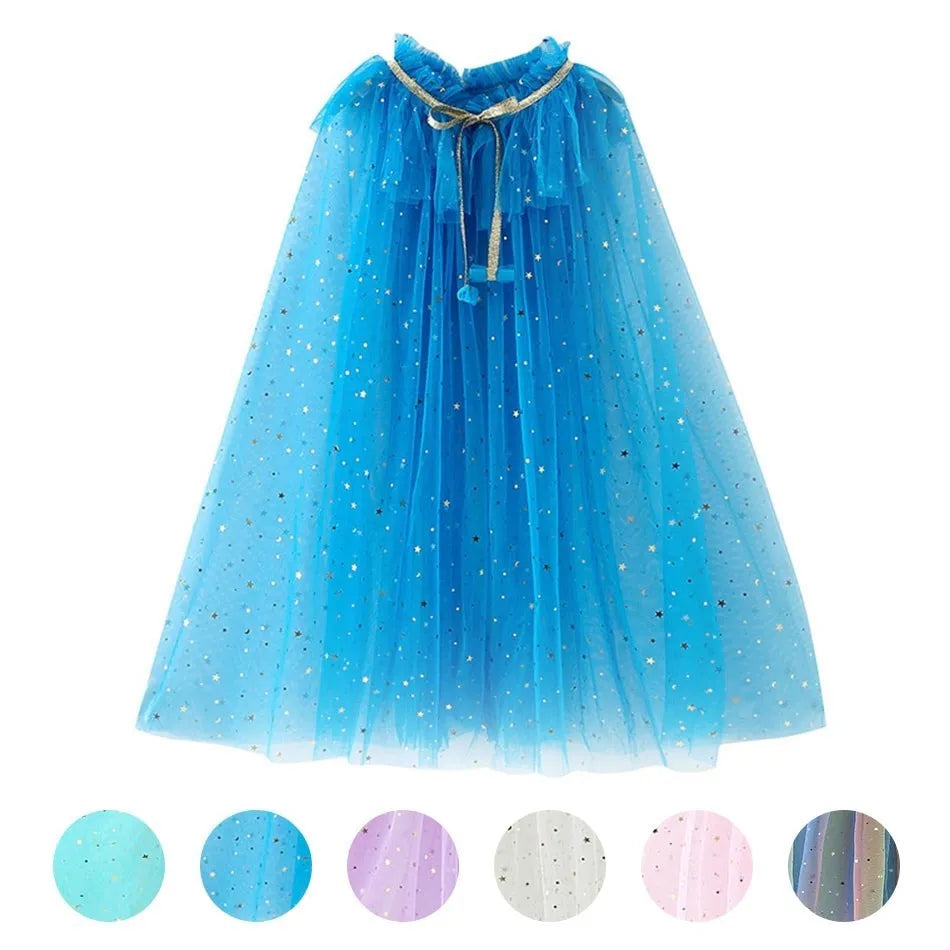 Elsa and Anna Princess Cape Options