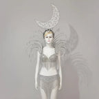 Celestial Moon & Star Feathered Performance Set