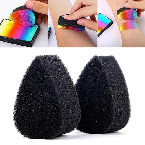 10/50PCS Face Paint Sponges Petal Sponge Foam Painting Craft Set Drawing Body Painting