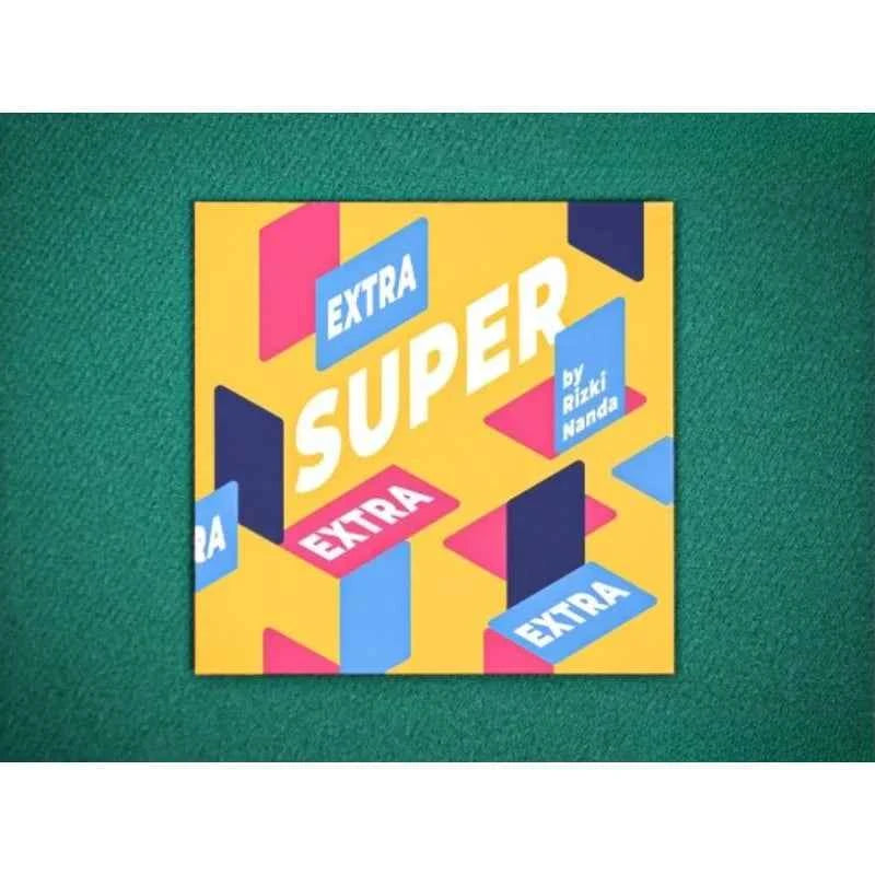 Super Extra Card Gimmick by Rizki Nanda - Gaff Poker Deck Magic Trick for Street Magia and Close-Up Party Games