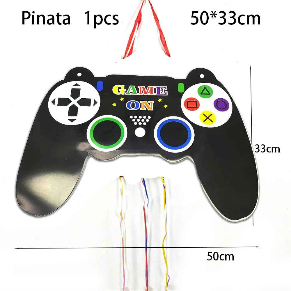 1pcs/lot Birthday Pinata gamepad piñata Birthday Party Deco pinjat Event Party Decoration Girls Boys Kids birthday piñata