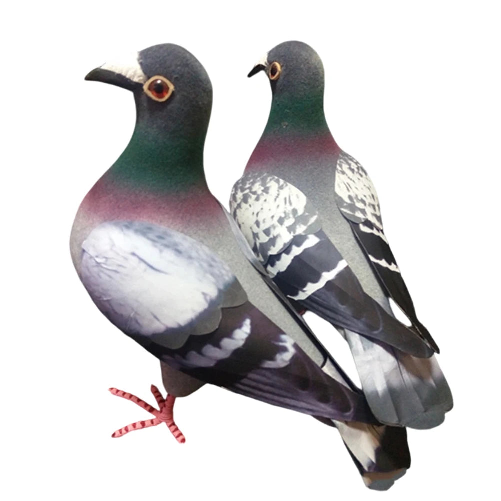 Realistic Foam Pigeon – Handcrafted Stage Magic & Decor Prop - Big Tim's Magic Emporium