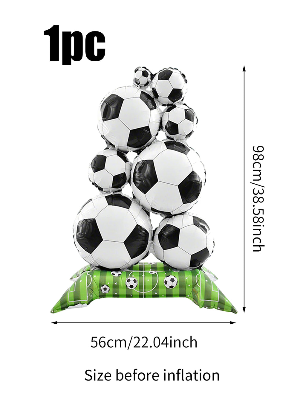 1pc football balloon set, football game, birthday party decoration, football theme party, sports theme party, celebration party - Big Tim's Magic Emporium