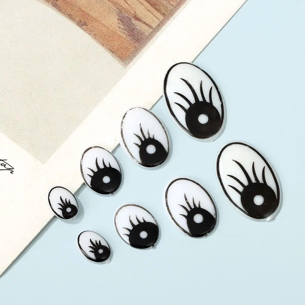 50pcs/bag Puppet Making Not Self-adhesive DIY Craft Dinosaur Eye  Accessories  Eyelash Eyes Creative gift - Big Tim's Magic Emporium