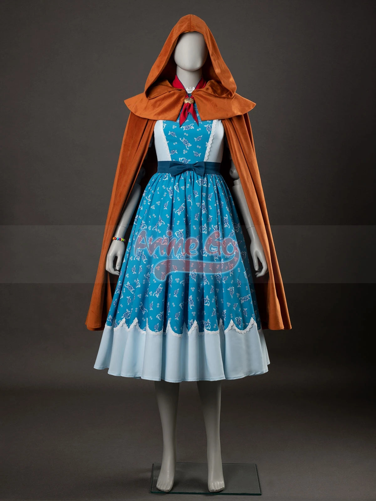 Holly Wheeler Cosplay Costume Women Dress Cloak Outfit Halloween Christmas Party