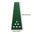 Golf Pong Putting Game Set with Front Border for Indoor & Outdoor,Training Aid for Backyard, Party, Office