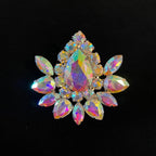 AB Rhinestone Statement Ring