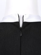 The Stardust Showgirl Tuxedo Leotard Dress – Luxury Long Sleeve Latin Dance & Stage Wear