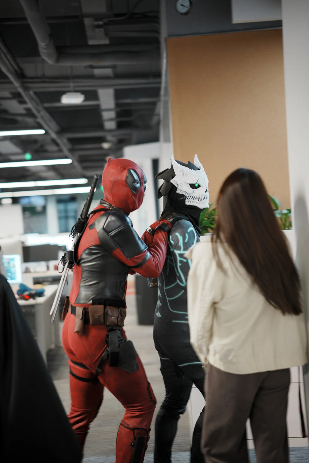 Fandao Kaiju No 8 Kafka Hibino Mask Cosplay Japan Skull Monster Helmet Defense Mask For Halloween Carnival Party Costume Props