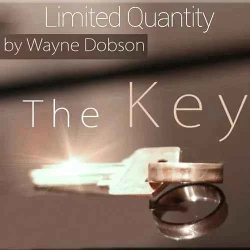 The Key By Wayne Dobson Silver (Gimmicks and Online Instructions) Close Up Magic Tricks Illusions Fun Magic Street Magia Toys