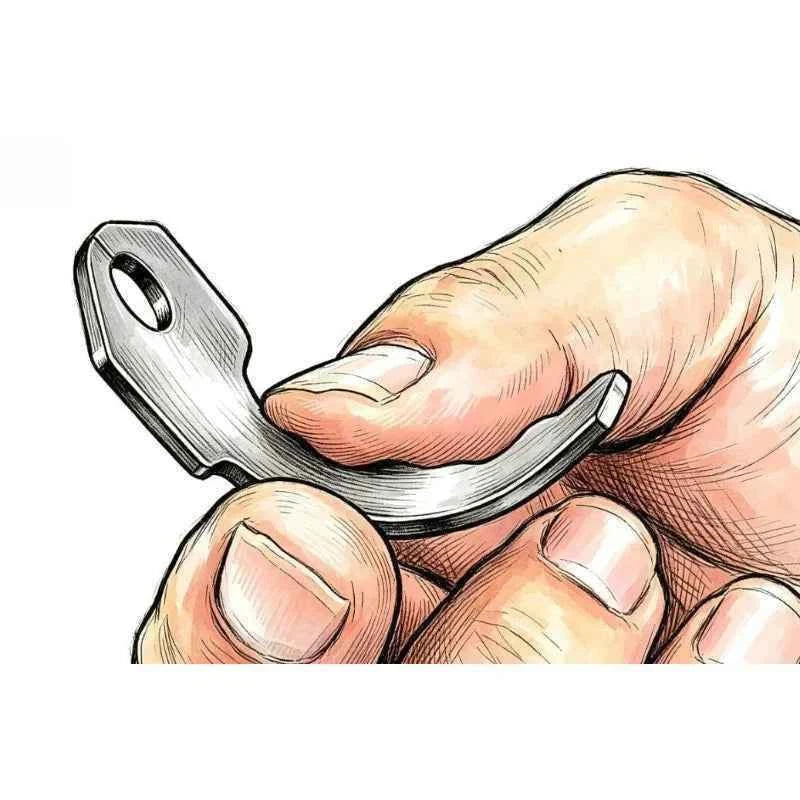 Self-working Self Bending Key 100% Magic Tricks Professional Magician Close Up Illusions Gimmick Props Mentalism Funny Street