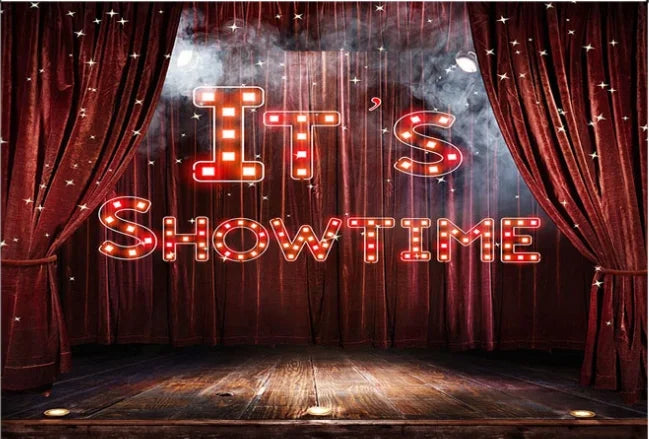 Black Magic Show Photography Background Poker Children 6th Birthday Party Backdrop Photo Studio Photocall Banner Custom