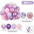 Birthday Decorations Balloons Purple Happy Party Wedding Pink Blue Mother's Father's Child's Day Carnival Christmas Halloween