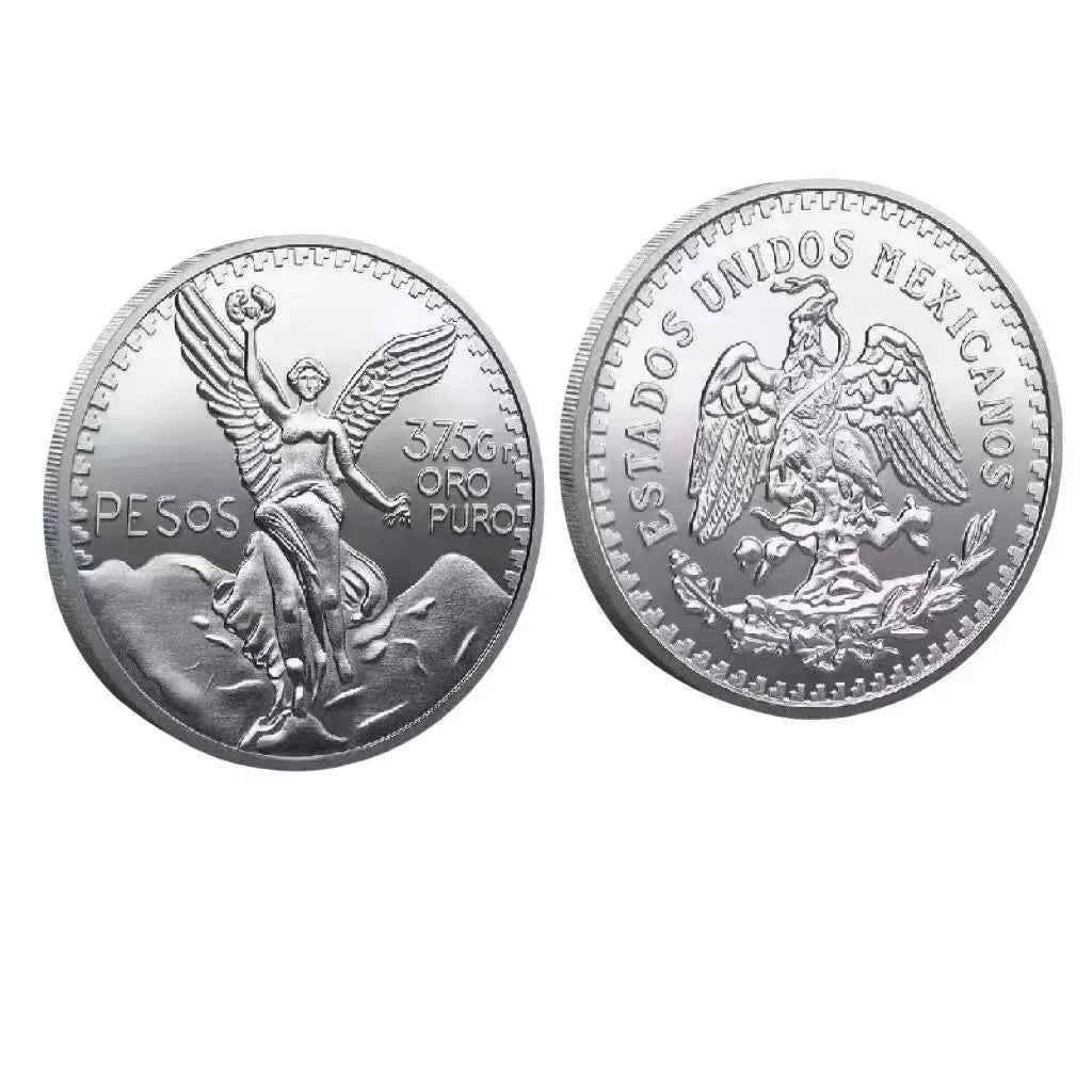 Mexico Eagle Ocean Eagle Snake Foreign Trade Commemorative Coin  Metal Commemorative Coin Statue of Liberty Commemorative Coin