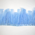 Professional Turkey Feather Fringe Trim 10-15cm