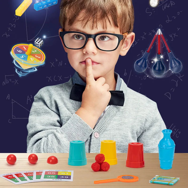 Kids Magic Trick Set – Beginner Magic Kit (24, 28, or 32 Tricks) - Big Tim's Magic Emporium