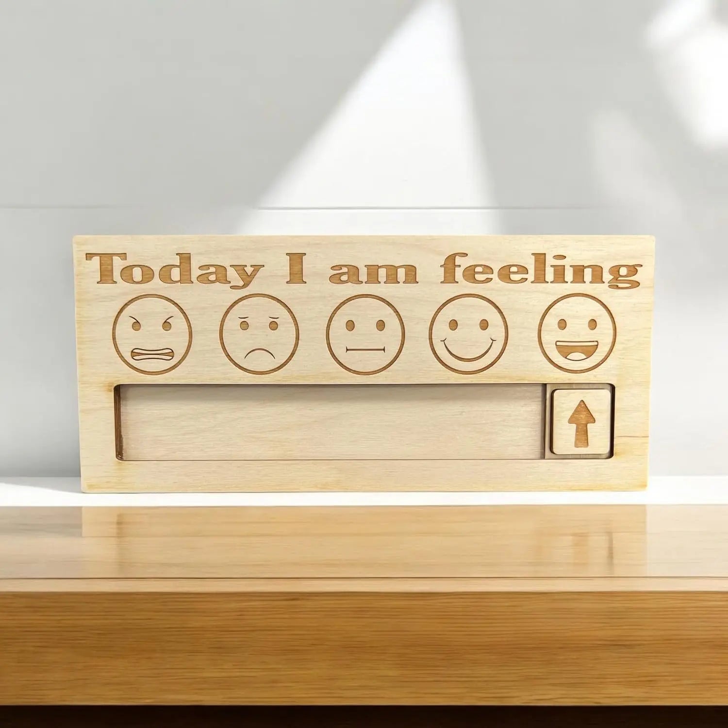 Emotions, Mood, Barometer, Personal Wooden Emotions, Cute Decorations, Christmas and Halloween Gifts, The Best Gifts for Friends - Big Tim's Magic Emporium