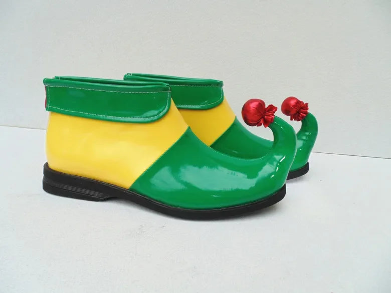 4 Colors Adult Kids Clown Shoes Halloween Cosplay Shoes Clown Performance Wear Accessories Christmas Party Supplies - Big Tim's Magic Emporium