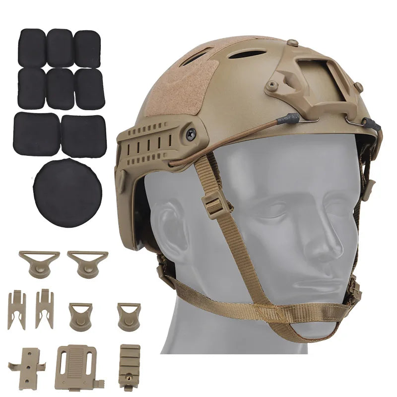 Safety R Helmet Halloween Role Playing Safety Helmet Paintball Game Helmet - Big Tim's Magic Emporium