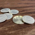 Super Morgan Dollar Set by Oliver Magic Tricks Visual Change Magia Coin Magician Close Up Street Illusions Gimmick(Cupronickel)