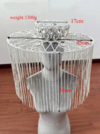 Rhinestone Crystal Fringe Tassel Hat Headpiece