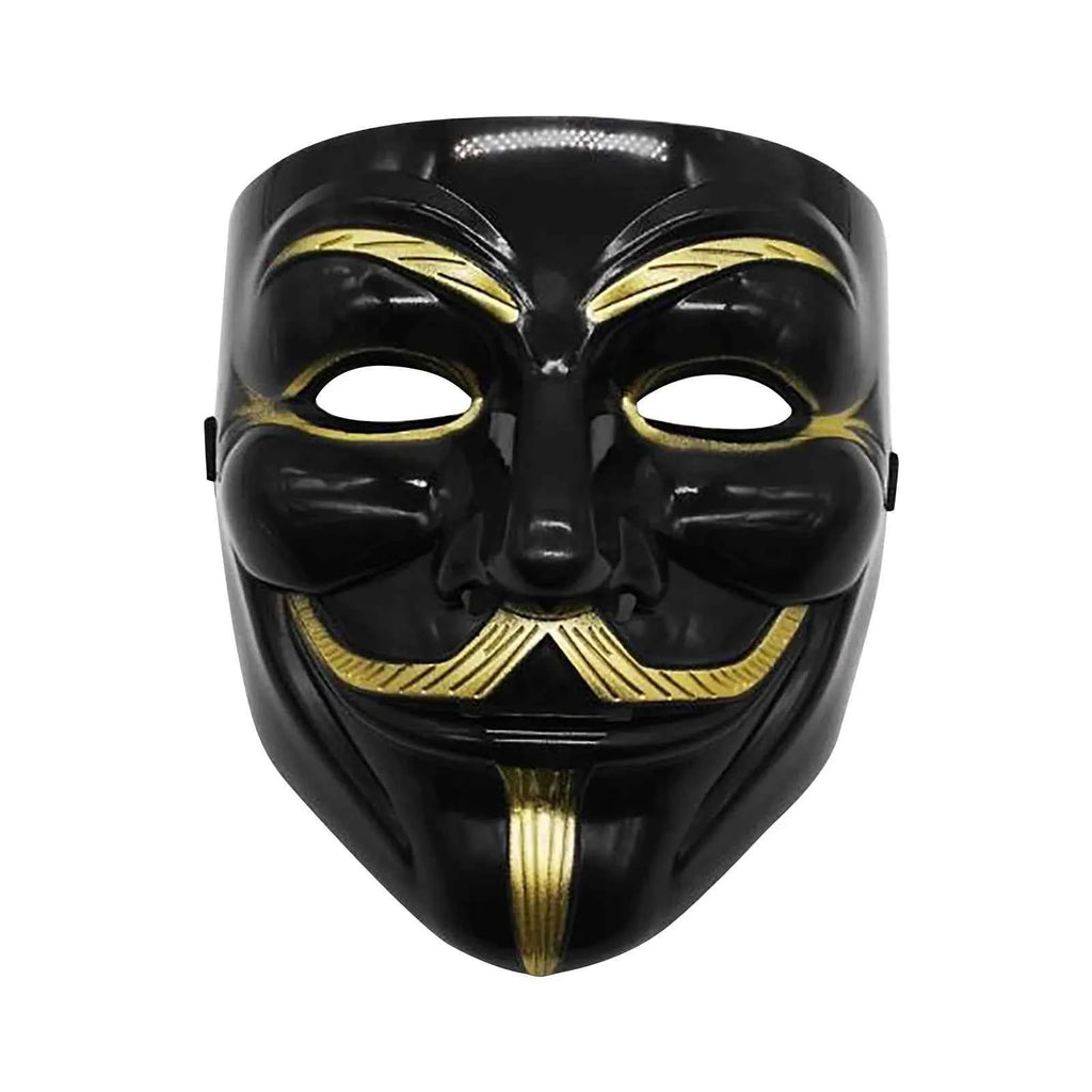 Movie Masquerade Anonymous Face Mask Halloween Party Cosplay Masks Props for Adult Kids Film Theme Mask Anime Costumes Supplies