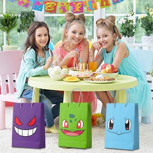 Pikachu Party Favour Bags-24 Pcs Pokemon Pikachu Party Bags for Pikachu Birthday Party Decorations&Pikachu Party Supplies - Big Tim's Magic Emporium