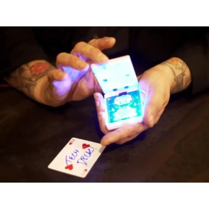 Tech Deck By Craig Petty Close Up Magic Tricks Illusions Poker Card Magic Props Magician Professional High Tech Magic Device Fun - Big Tim's Magic Emporium
