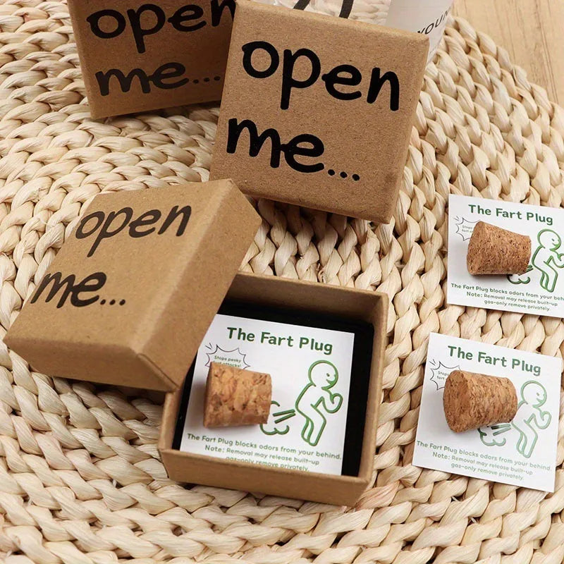 Funny Prank Gift Box with Joke Card & Cartoon Character - "Open Me" Surprise Present, Gift for Birthday, Christmas, Party - Big Tim's Magic Emporium