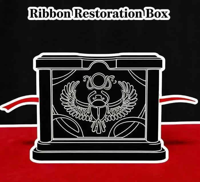 Vintage Ribbon Restoration Box Magic Instant Restore Cut Ribbon Classic Stage Close-up Illusion Magician Visual Magic Tricks