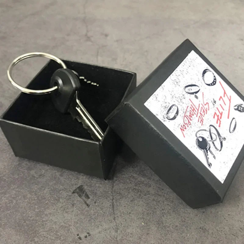 Flite Magic Tricks Borrowed Ring Flight to Keychain Appearing Vanishing Magia Close Up Street Illusions Gimmicks Mentalism Props - Big Tim's Magic Emporium