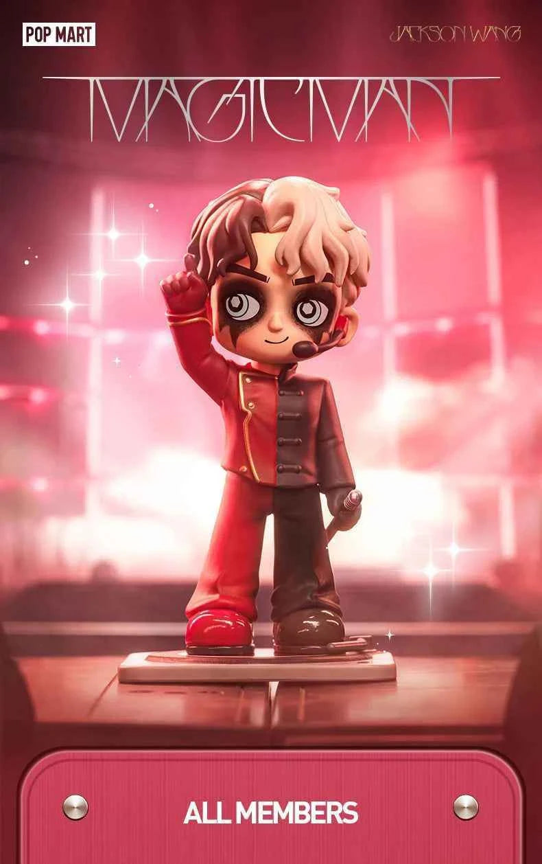POP MART X JACKSON WANG MAGIC MAN Series Genuine Mystery Box Blind Box Guess Bag Toys Doll Cute Desktop Ornaments Collection