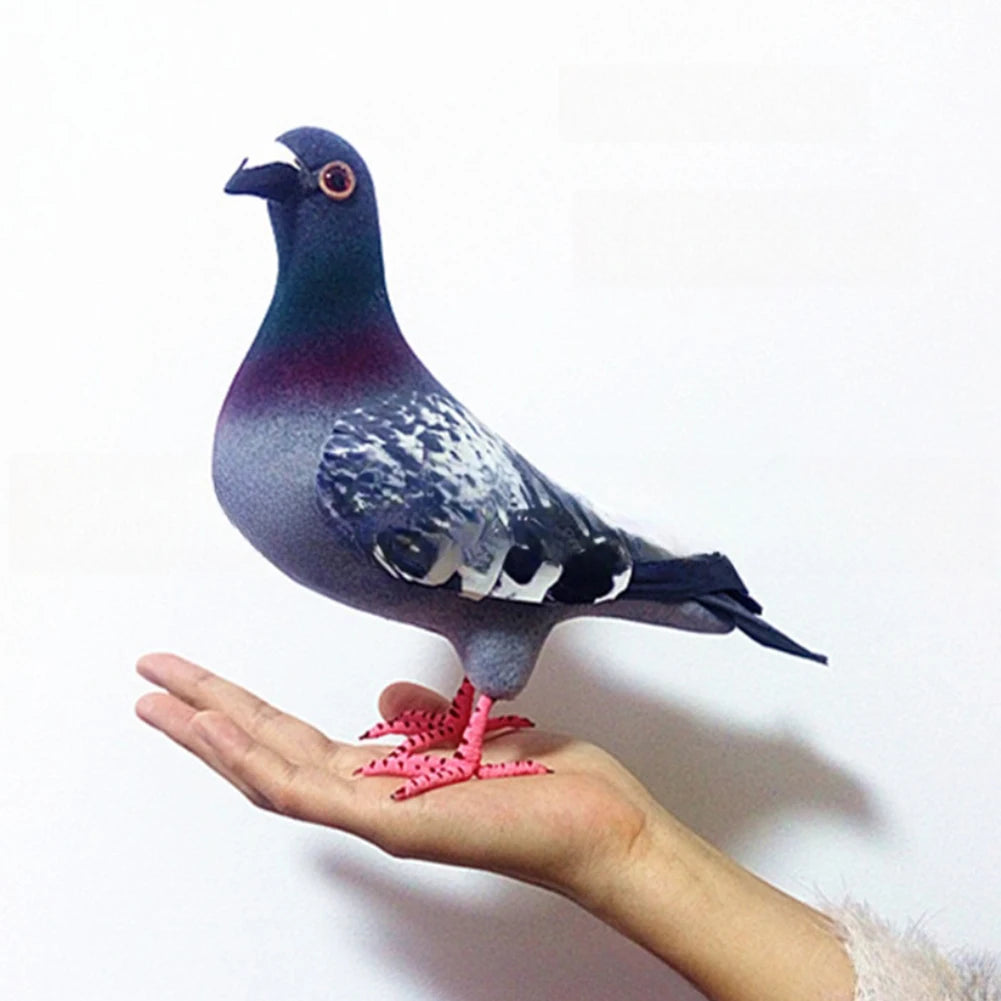Realistic Foam Pigeon – Handcrafted Stage Magic & Decor Prop - Big Tim's Magic Emporium