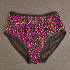 High-Waist Sequined Disco Briefs & Stage Performance Hot Pants