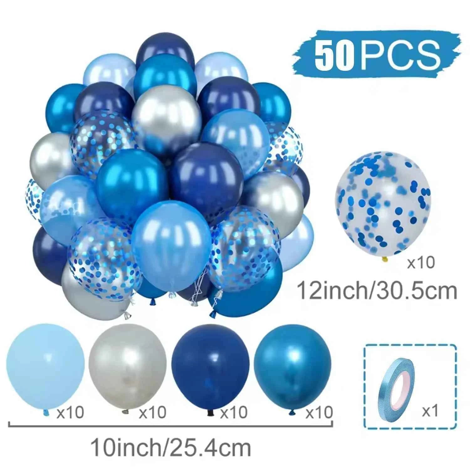 Birthday Decorations Balloons Purple Happy Party Wedding Pink Blue Mother's Father's Child's Day Carnival Christmas Halloween