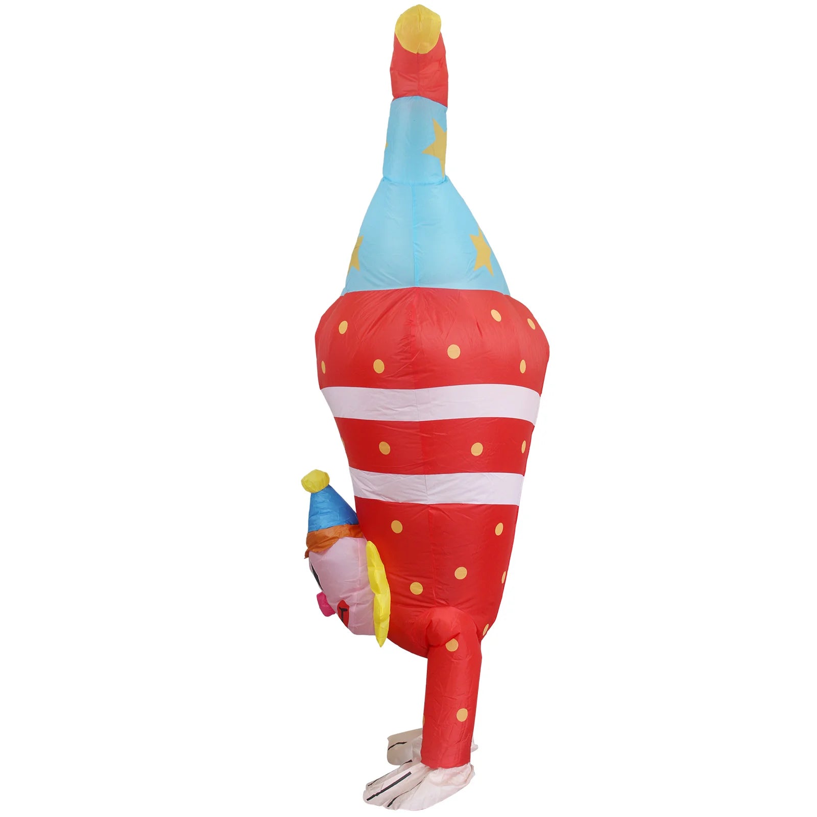Mascot Clown Inflatable Costume for Adult Men Women Dance Parties TV Programs Carnivals Opening Celebrations - Big Tim's Magic Emporium