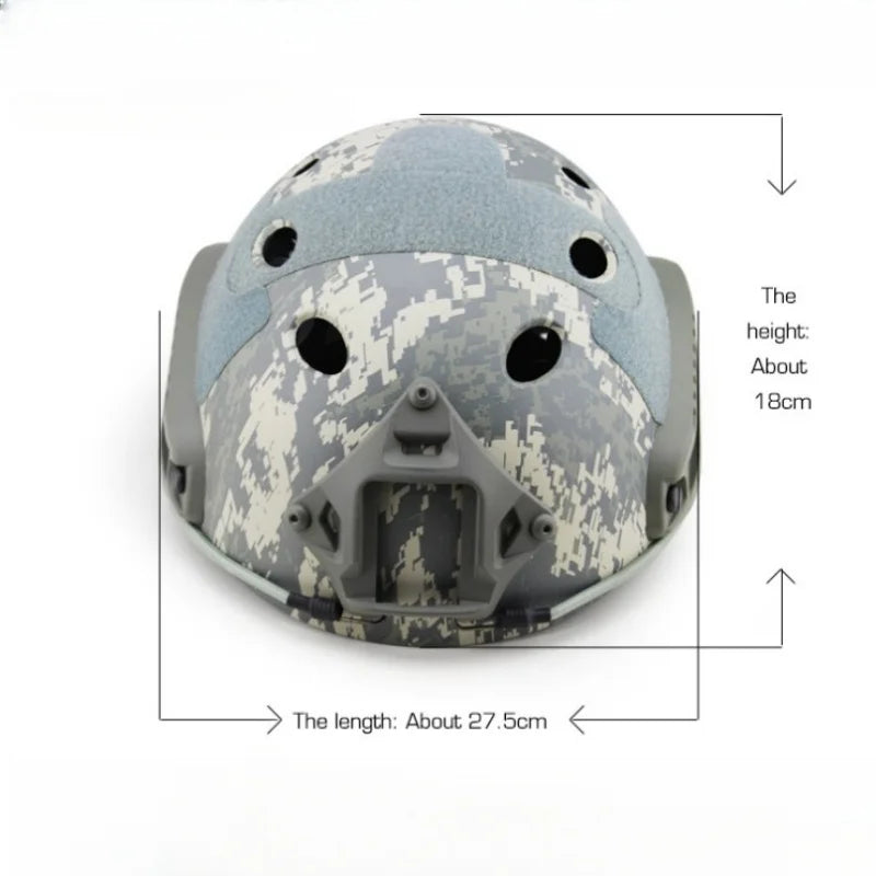 Safety R Helmet Halloween Role Playing Safety Helmet Paintball Game Helmet - Big Tim's Magic Emporium