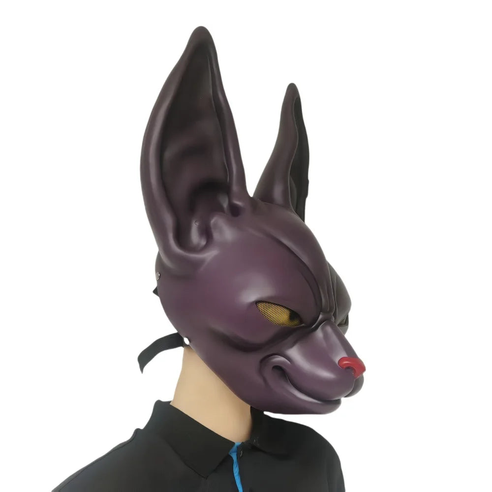 Rabbit Face Mask Game Dress up Props Ball Festival Party Mask - Big Tim's Magic Emporium