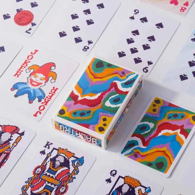 Classic Poker Card Set - Essential Party Game for Gatherings, Tabletop Games & Festive Fun, Durable & Portable Playing Cards