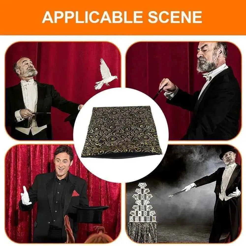 With Compartment Magic Tricks Change Bag Object Appear Gimmick Comedy Magics Invisibag Black Easy Operation Invisible Magic Bag