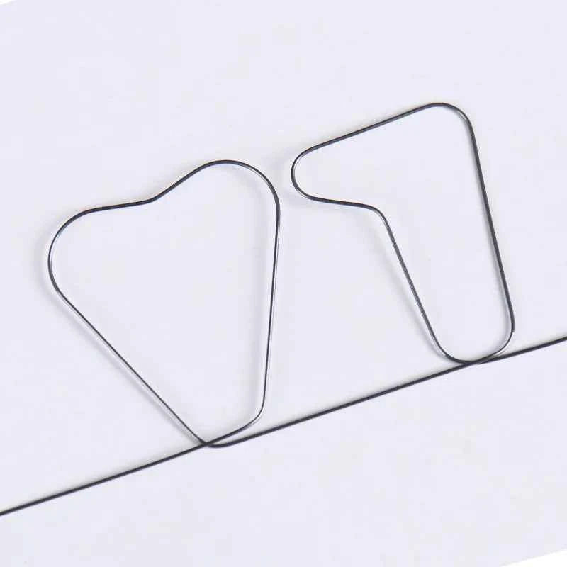 Memory Metal Wire Fire Prediction Hearts 7 i love you magic tricks magic show close up magic illusion