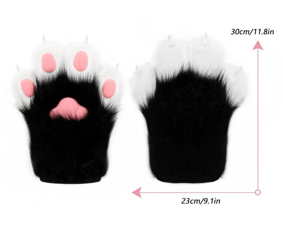 Original Realistic Furry Animal Fursuit Kigurumi Big Ear Rabbit Head Cover Cosplay Costume Halloween Wearable Accessories - Big Tim's Magic Emporium