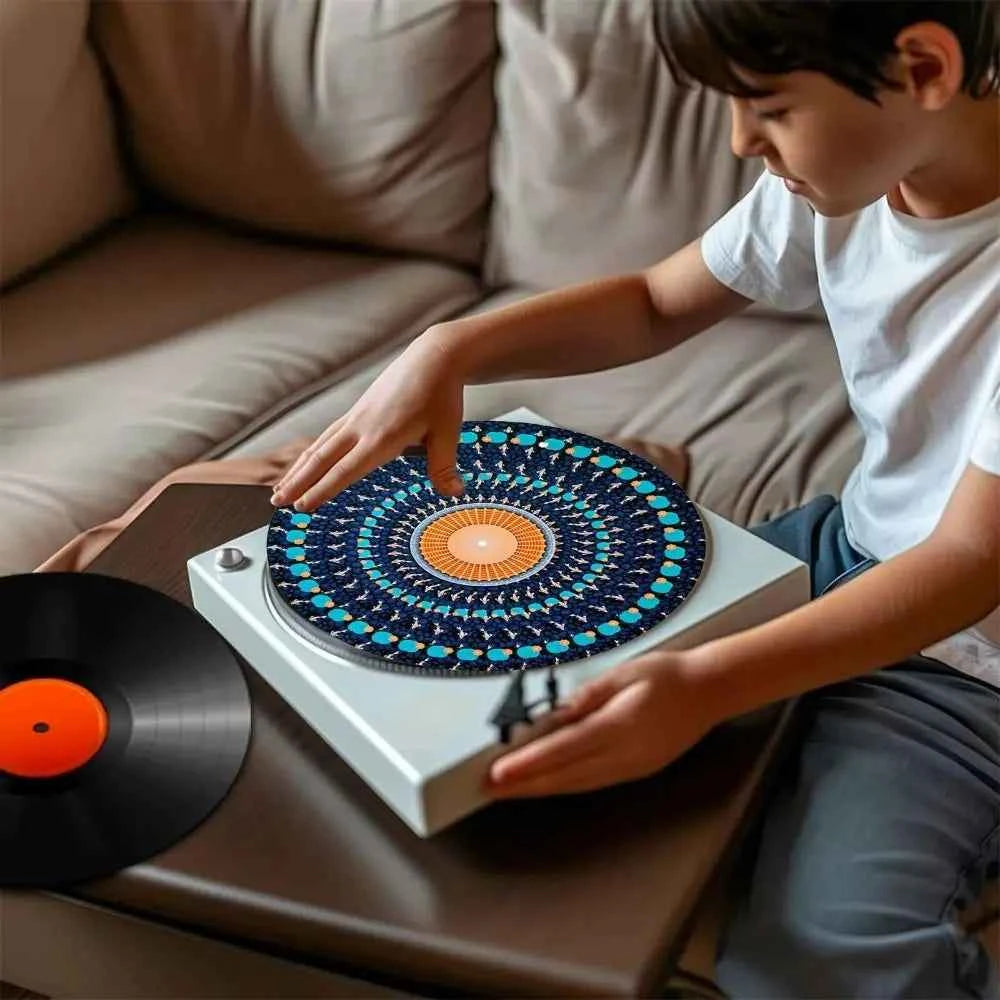 Zoetrope Motion Effect Animated Zoetrope Slipmat Animated Pattern Optical Illusion Design Animated Slipmat Art Display