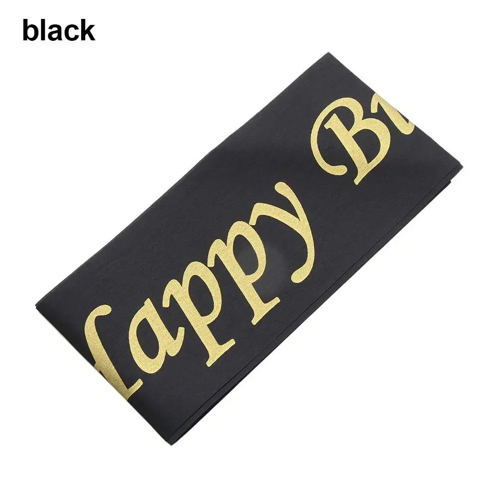 2025 Bachelor Gifts Party Decoration Happy Birthday Sash Party Favors Etiquette belt