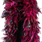 Natural Fluffy Rooster Feather Marabou Boa