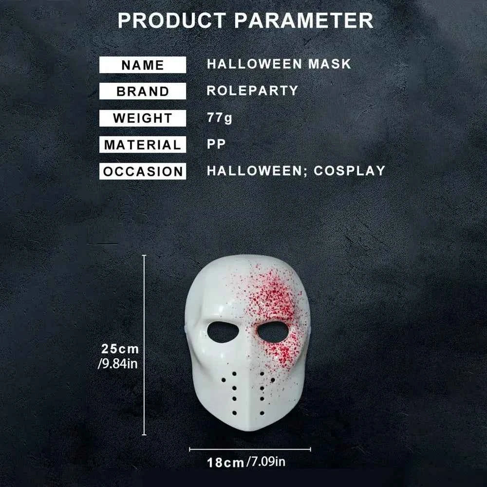 Costume Props Hockey Mask Cosplay Headwear Party Mask Props Cosplay Mask Prom Party Supplies Decoration Prop Halloween Mask